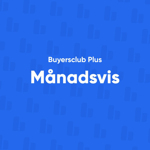 Buyersclub Plus-medlemskap – 119 kr/mån