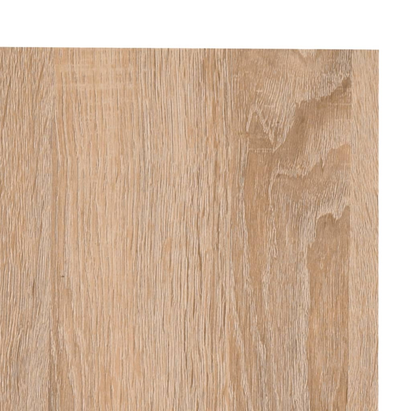 Produktbild för Sidobord svart 40x30x59 cm konstruerat trä