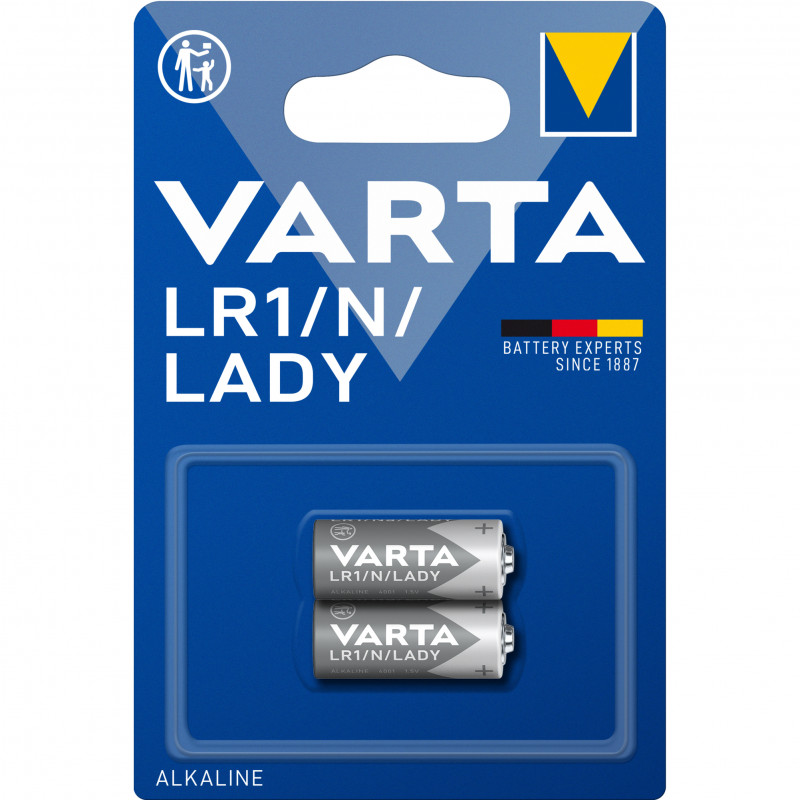 Produktbild för LR1 / N / LADY 1,5V Alkaliskt batteri 2-pack