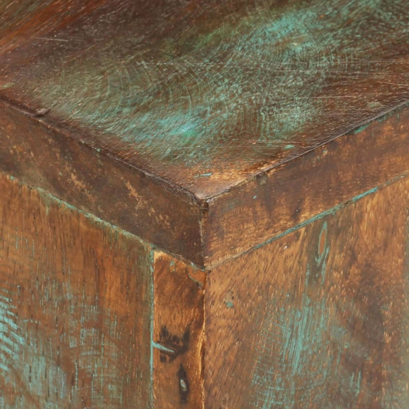Produktbild för Soffbord 68x68x41 cm massivt återvunnet trä