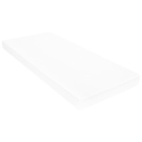 Miniatyr av produktbild för Dagbädd utdragbar 2x(90x200) cm vit massiv furu