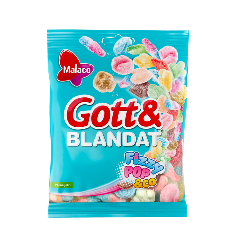Produktbild för Gott & Blandat Fizzy Pop 130 G