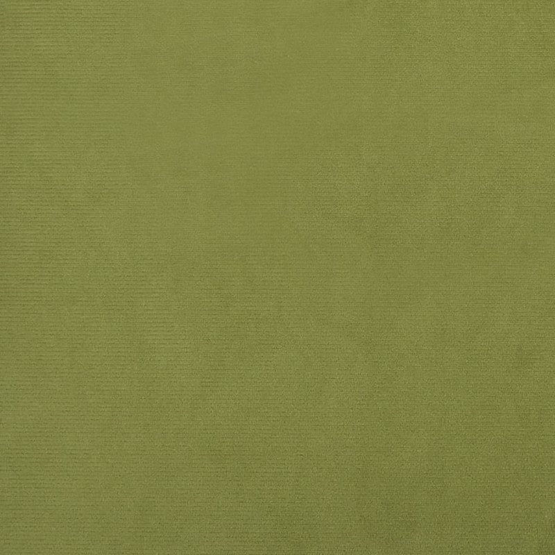 Produktbild för Vilstol med fotpall ljusgrön sammet och PVC