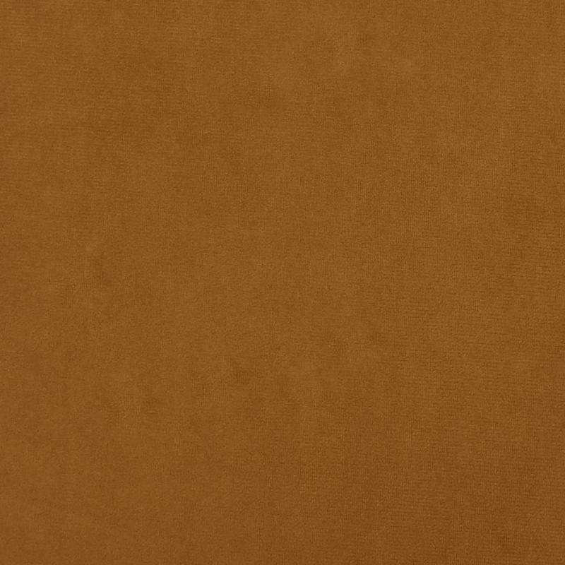 Produktbild för Vilstol med fotpall brun sammet och PVC