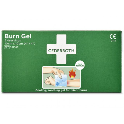 Cederroth Kompress Burn Gel CEDERROTH 10x10 cm2/fp