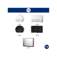Produktbild för Toalettpapper TORK Pre T2 2-lag 12/fp