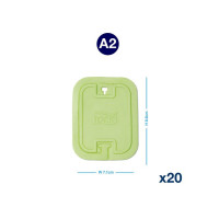 Produktbild för Luktförbättrare TORK A2 Citron 20/fp