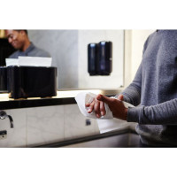 Produktbild för Dispenser TORK H2 Handduk fristå. svart