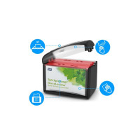 Produktbild för Dispenser TORK N4 Xpressnap S svart