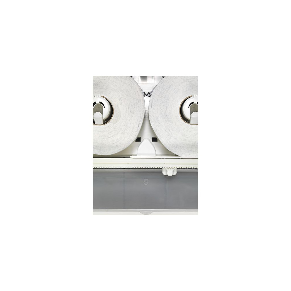 Produktbild för Dispenser TORK T2 Jumbo Twin Mini vit