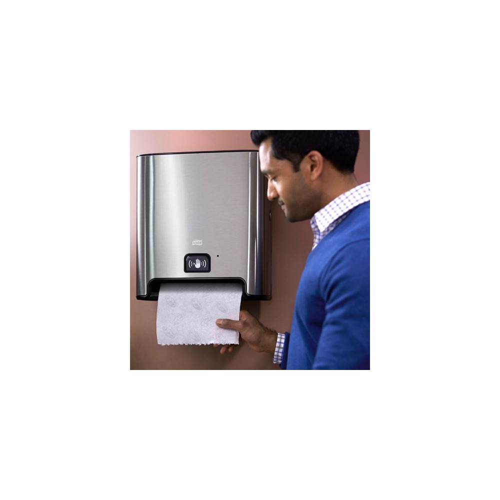 Produktbild för Dispenser TORK H1 MATIC Sensor rostf.