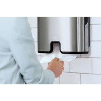 Produktbild för Dispenser TORK H2 Handduk rostfri