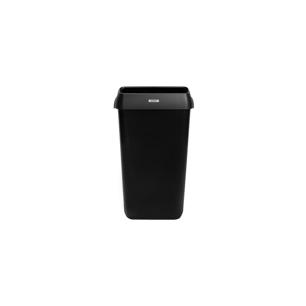 Produktbild för Papperskorg KATRIN 25L med lock svart