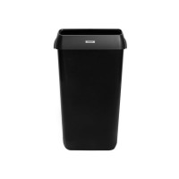 Produktbild för Papperskorg KATRIN 25L med lock svart