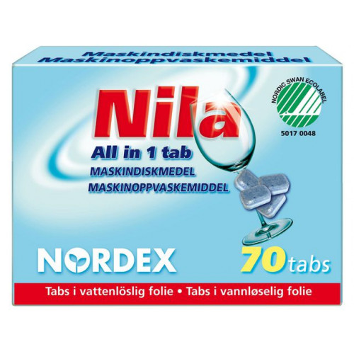 Nila Maskindisk NILA All in 1 tab. 70/FP