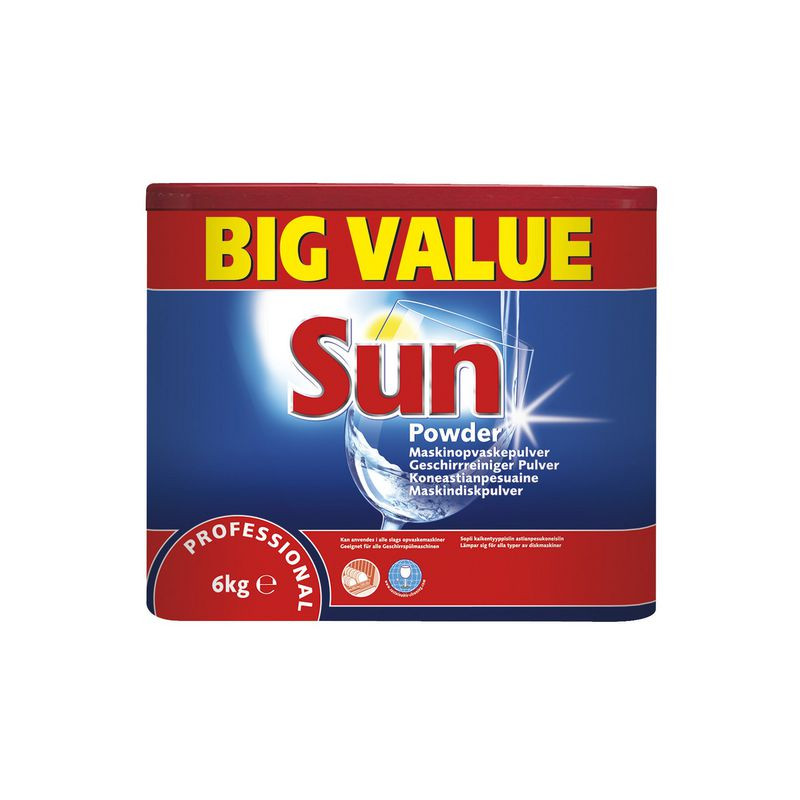 Produktbild för Maskindisk SUN Professional 6kg