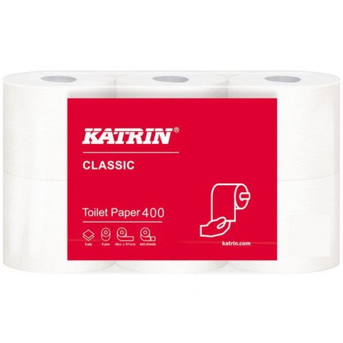 KATRIN Toalettpapper KATRIN Classic 400 42/FP
