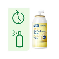 Produktbild för Luktförbättrare TORK A1 CitronSpray 75ml