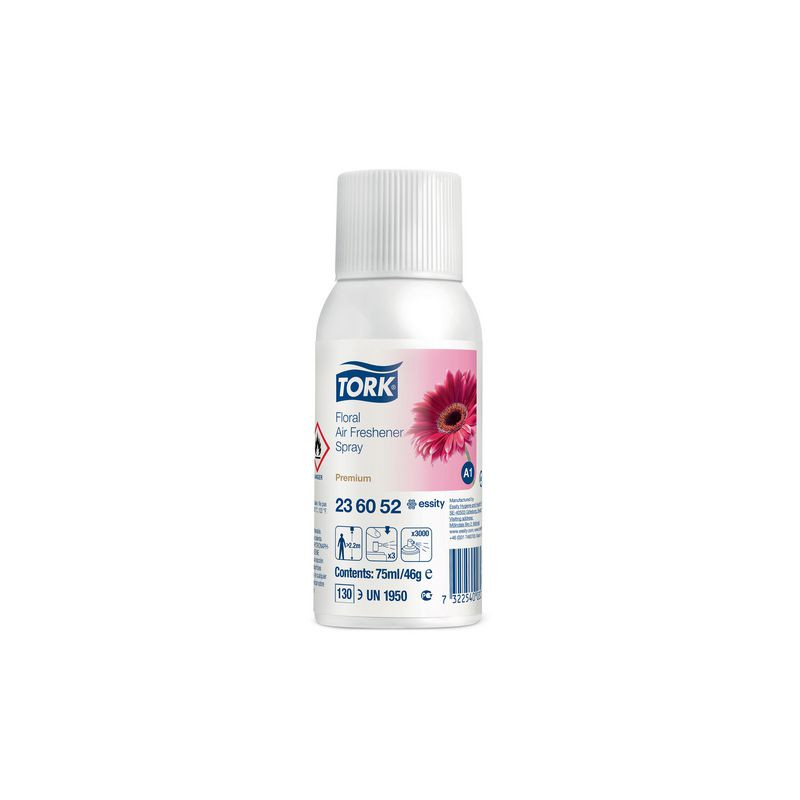 Produktbild för Luktförbättrare TORK A1 Blom Spray 75ml