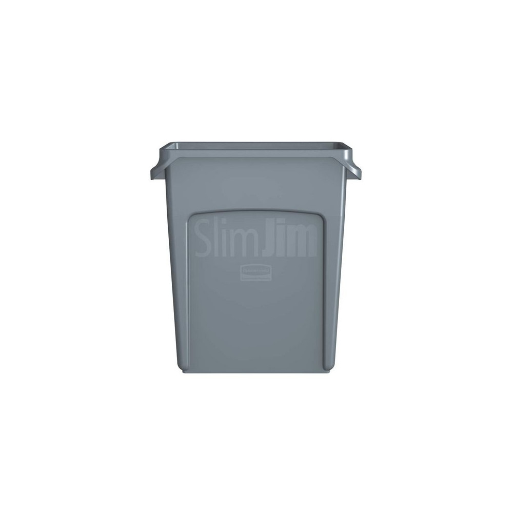 Produktbild för Papperskorg Slim Jim 60L grå