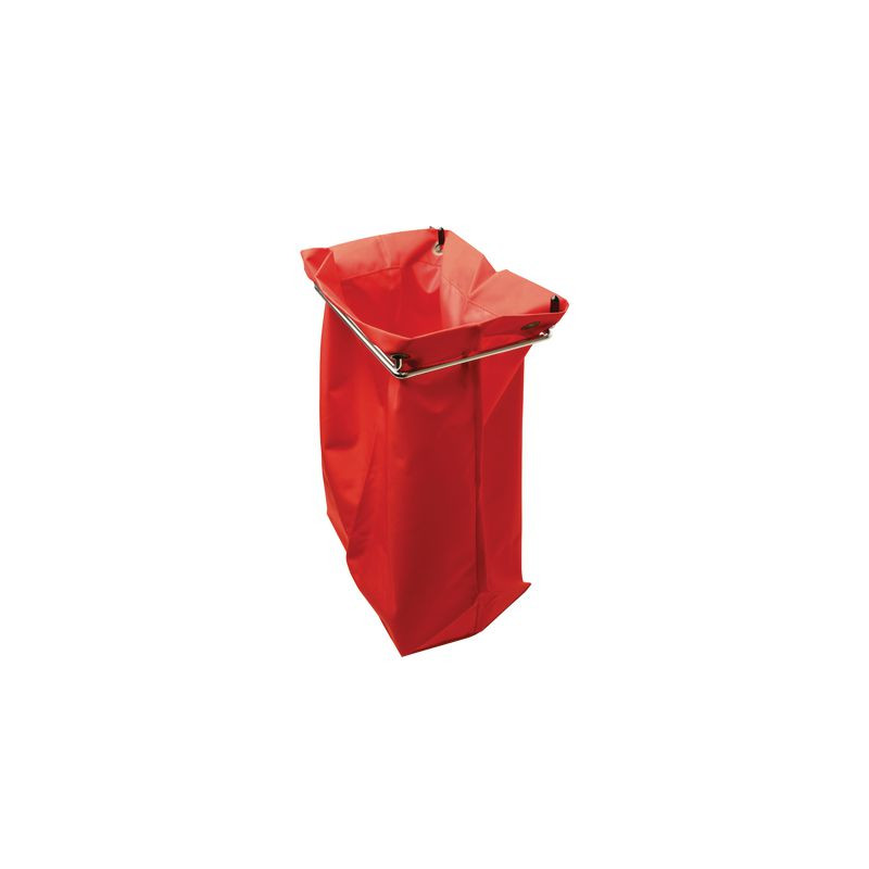 Produktbild för Tvättpåse liten röd 23L
