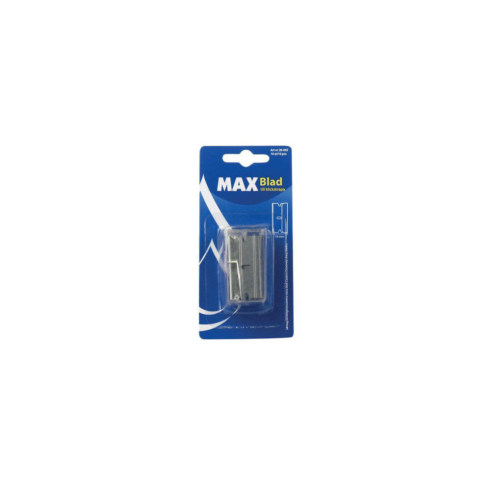 Produktbild för Blad Klickskrapa MAX 10/fp