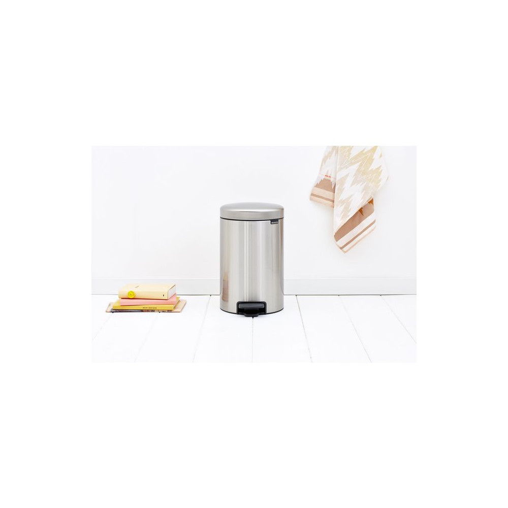 Produktbild för Papperskorg BRABANTIA NewIcon 12L matt