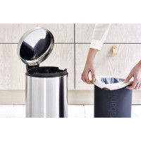 Produktbild för Papperskorg BRABANTIA NewIcon 12L matt