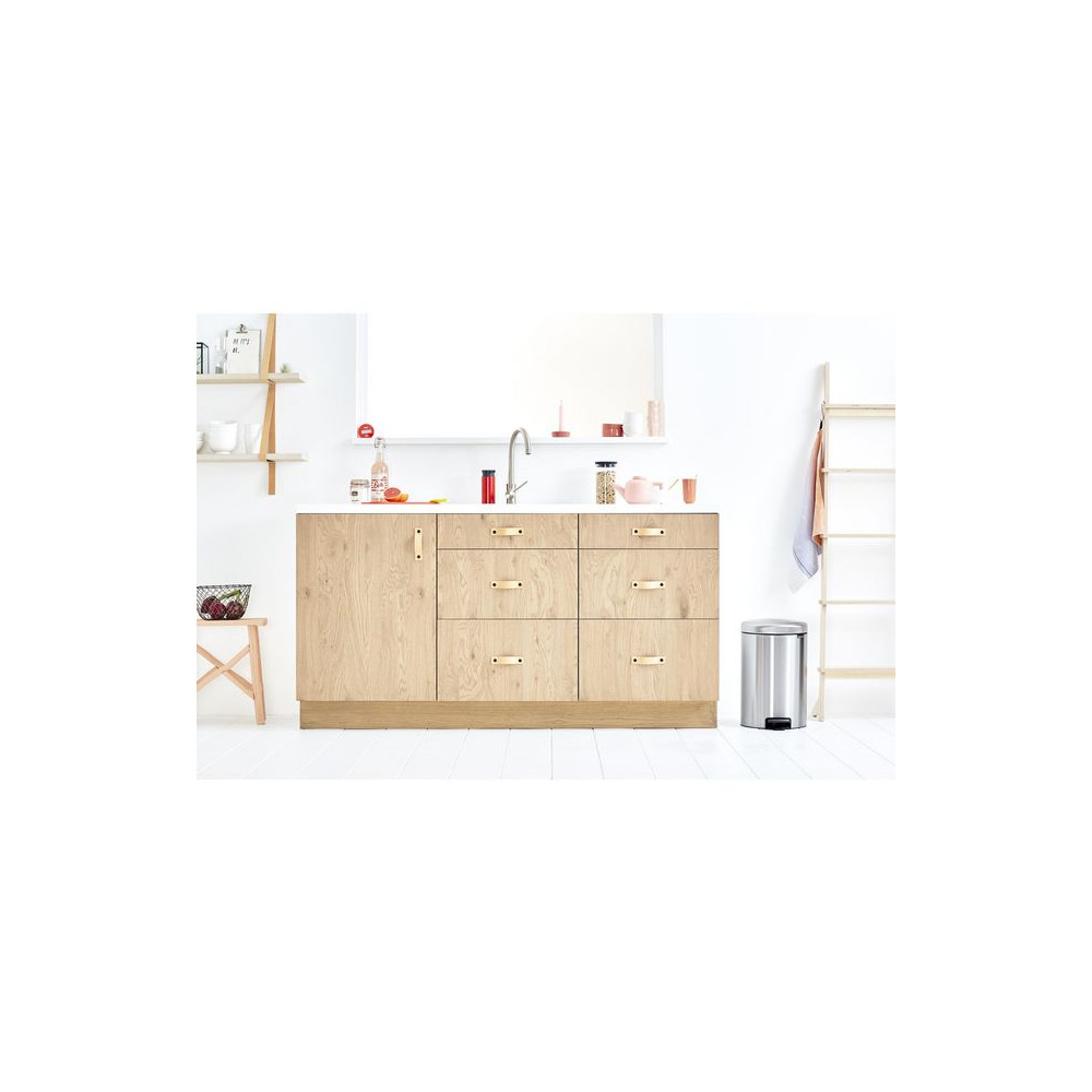Produktbild för Papperskorg BRABANTIA NewIcon 20L matt