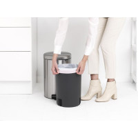 Produktbild för Papperskorg BRABANTIA NewIcon 20L matt