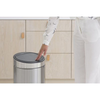 Produktbild för Papperskorg BRABANTIA Touch Bin 30L matt