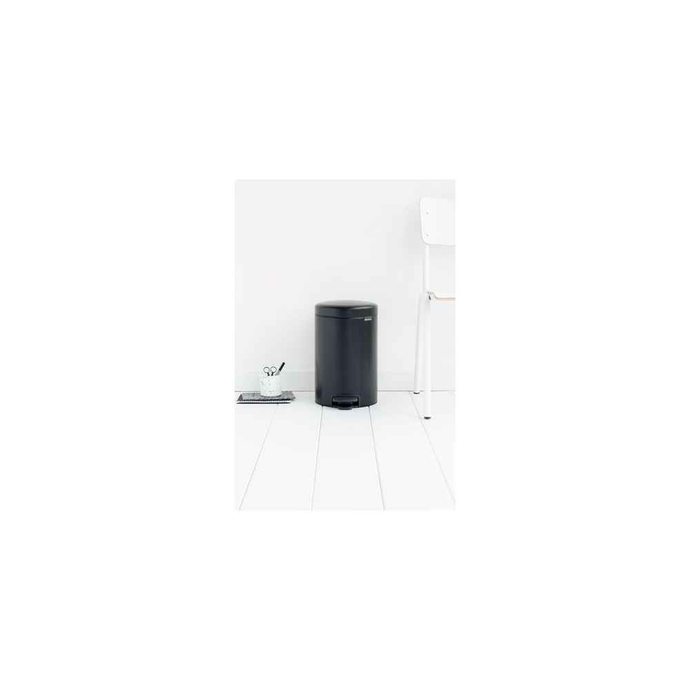 Produktbild för Papperskorg BRABANTIA NewIcon 12L sv
