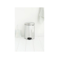 Produktbild för Papperskorg BRABANTIA NewIcon 20L stål