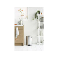 Produktbild för Papperskorg BRABANTIA NewIcon 20L stål