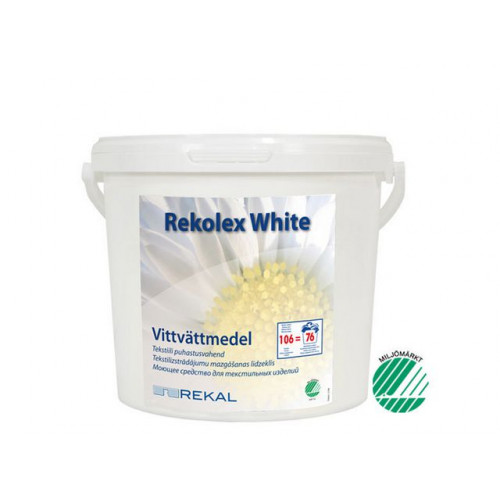 Rekal Tvättmedel REKAL Rekolex White 4kg