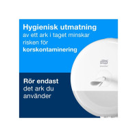 Produktbild för Dispenser TORK T9 SMARTONE Twin svart
