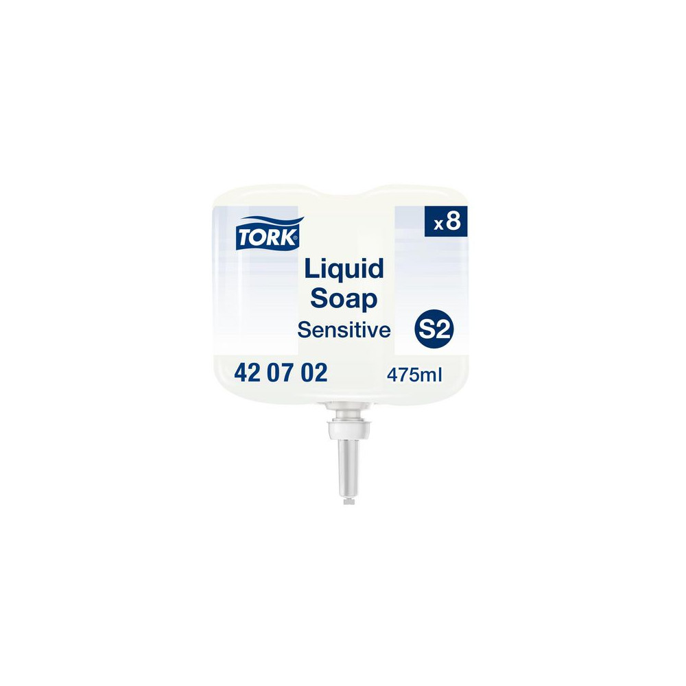 Produktbild för Tvål TORK S2 Sensitive Mini 475ml
