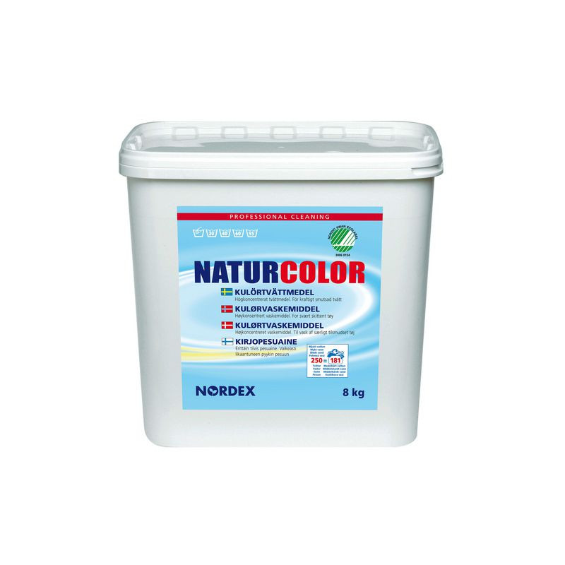 Produktbild för Tvättmedel NORDEX Natur Color 8kg