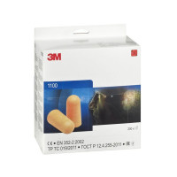 Produktbild för Öronpropp 3M 1100 200 par