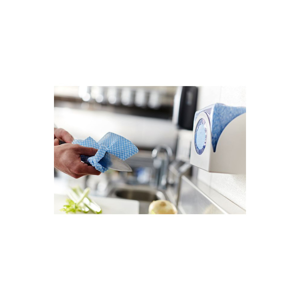 Produktbild för Dispenser TORK W8 Torkduk small pack vit
