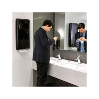 Produktbild för Dispenser TORK H5 Handduk PeakServ svart