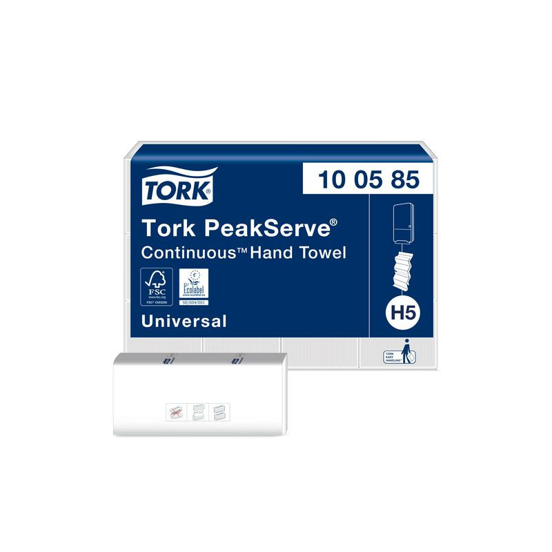 Produktbild för Handduk TORK Uni H5 PeakServe 4920/fp
