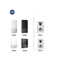 Produktbild för Handduk TORK Uni H5 PeakServe 4920/fp