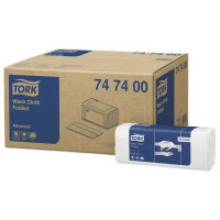 Produktbild för Tvättlapp TORK Adv 4-lag vit 2400/fp