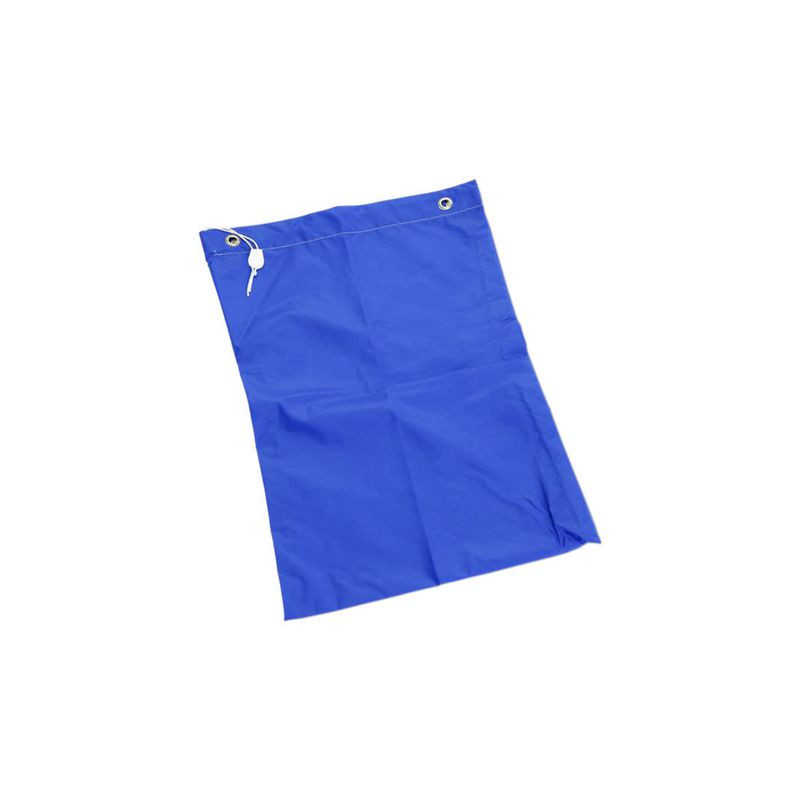 Produktbild för Tvättsäck med dragsko 50x70cm blå