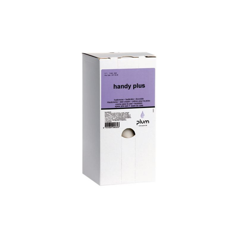 Produktbild för Handcreme PLUM Handy Plus kassett 700ml