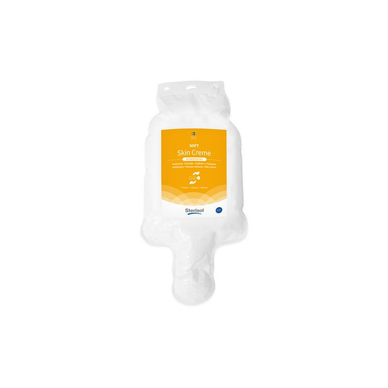 Produktbild för Hudcreme STERISOL Soft parfymerad 700ml