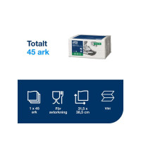 Produktbild för Rengöringsduk TORK Pre W8 kraftig 45/fp