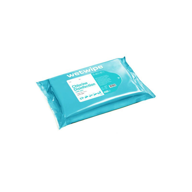 Produktbild för Ytdesinfektionsduk Chlorine Maxi 5/fp