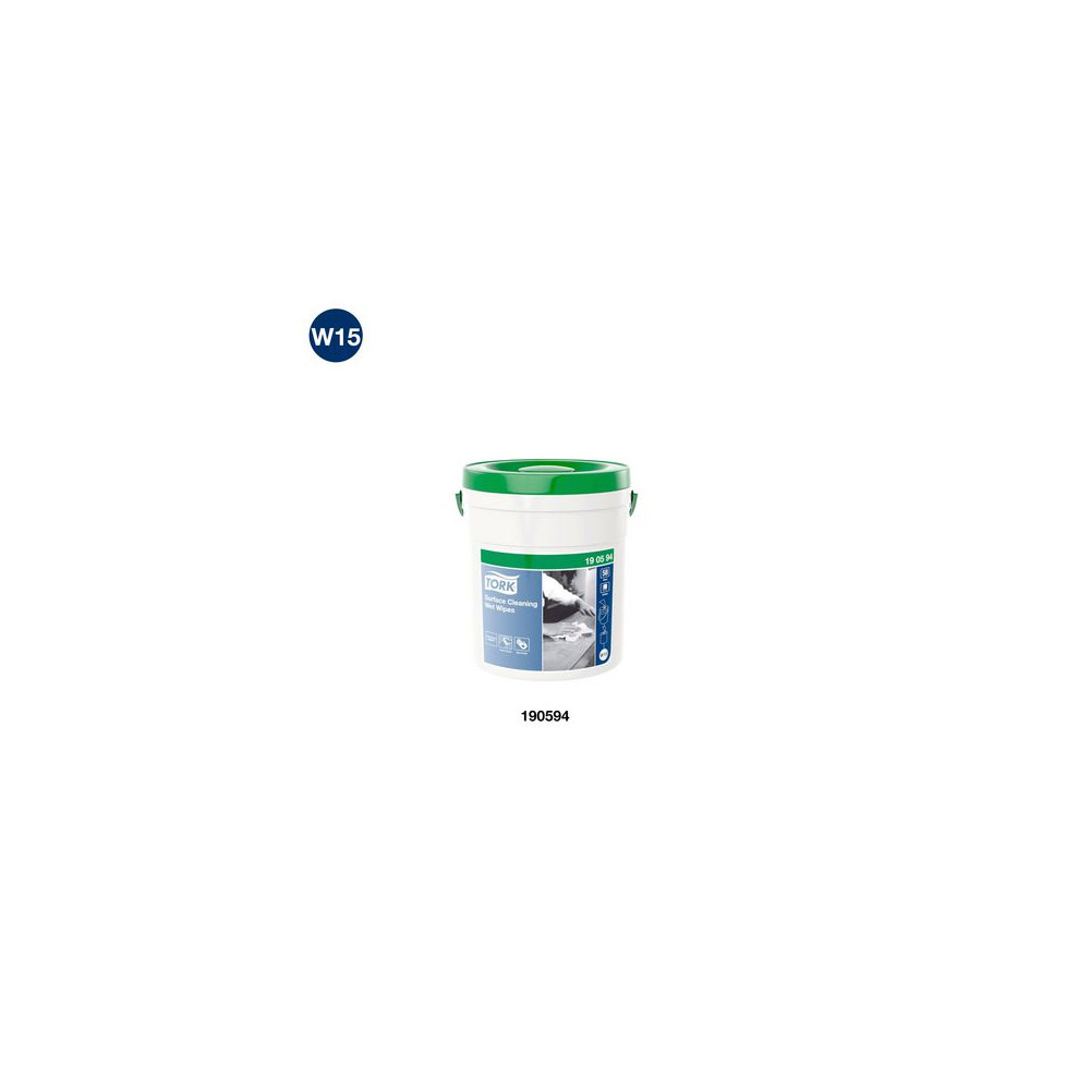 Produktbild för Våtduk TORK Refill Pre W15 yta 58/fp